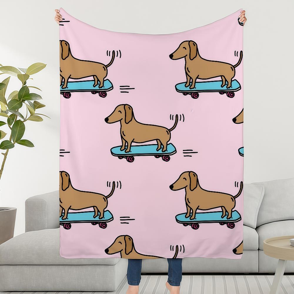 Dachshund Blanket Throw Super Cosy Plush Living Room Sofa Couch Childish Birthday Gifts 75x90cm
Dachshund Blanket Throw Super Cosy Plush Living Room Sofa Couch Childish Birthday Gifts 75x90cm