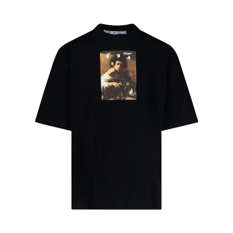 Off-White Caravaggio Boy Skate Tee, черные/разноцветные мужские топы OMAA119F21JER0171084
Off-White Caravaggio Boy Skate Tee, черные/разноцветные мужские топы OMAA119F21JER0171084