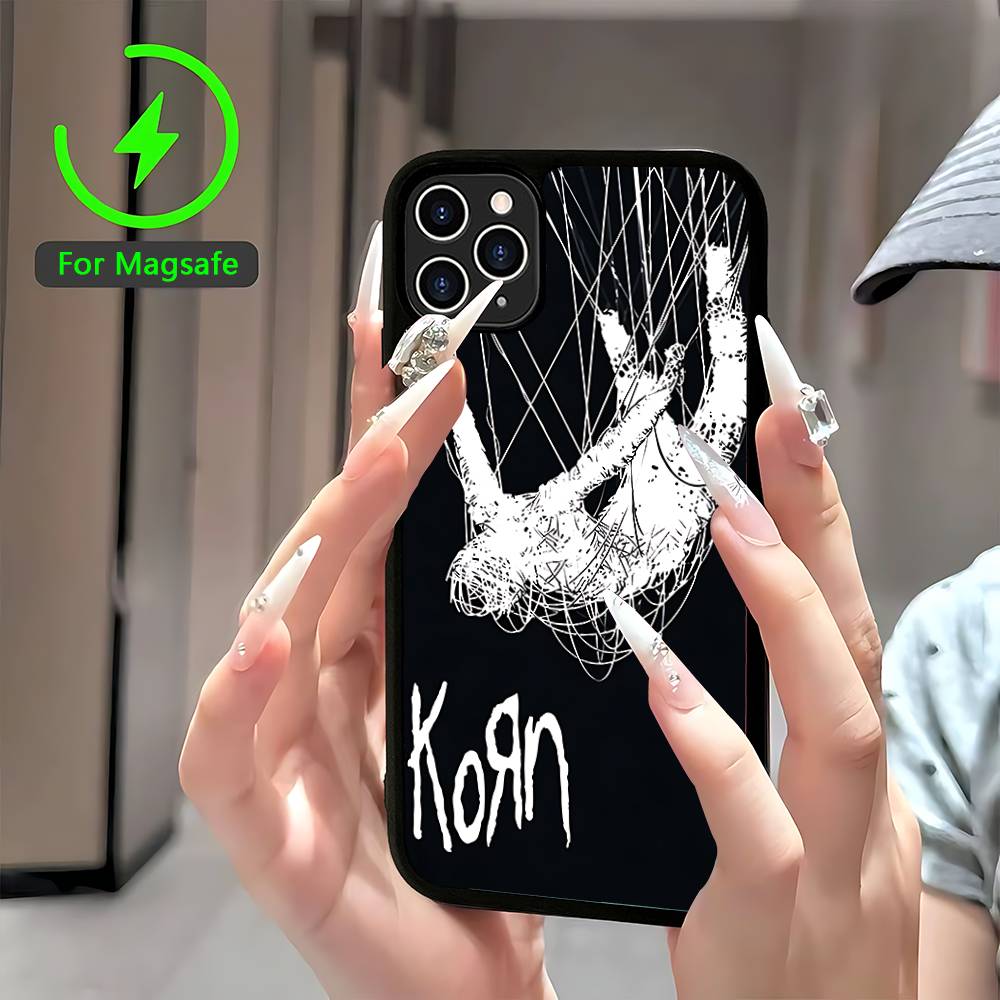 K-Korn Rock Band Magnetic Case For IPhone 17 16 14 13 12 11 15 Pro Max Plus Wireless Charge Phone Cover iPhone 14
K-Korn Rock Band Magnetic Case For IPhone 17 16 14 13 12 11 15 Pro Max Plus Wireless Charge Phone Cover iPhone 14