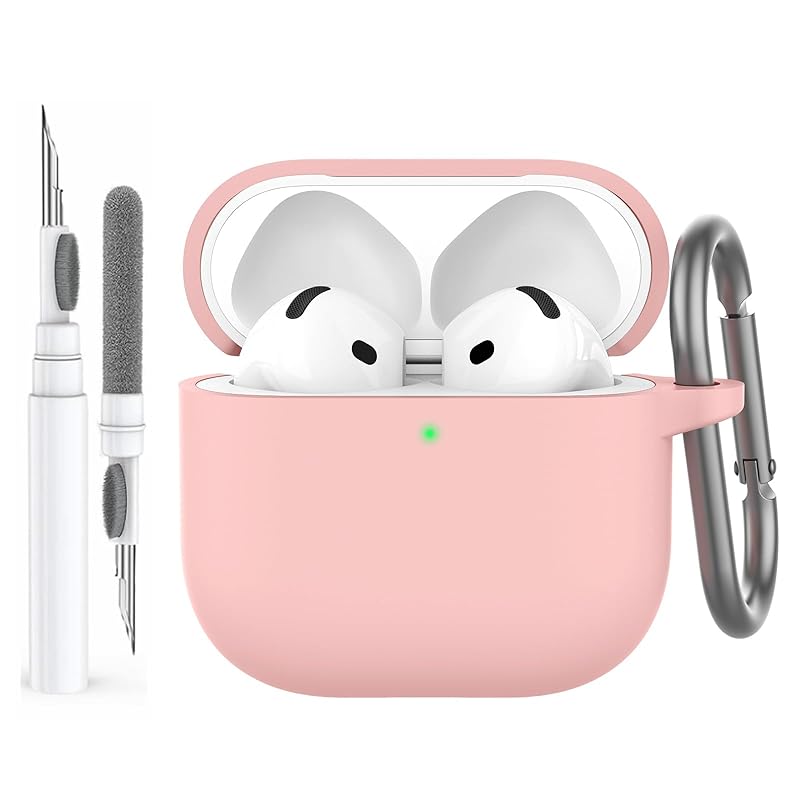 AhaStyle AirPods 4 case cover (2024) soft silicone 4th generation Comes with cleaning kit Apple for 4 full body Shockproof cover skin USB-C charging
AhaStyle AirPods 4 case cover (2024) soft silicone 4th generation Comes with cleaning kit Apple for 4 full body Shockproof cover skin USB-C charging