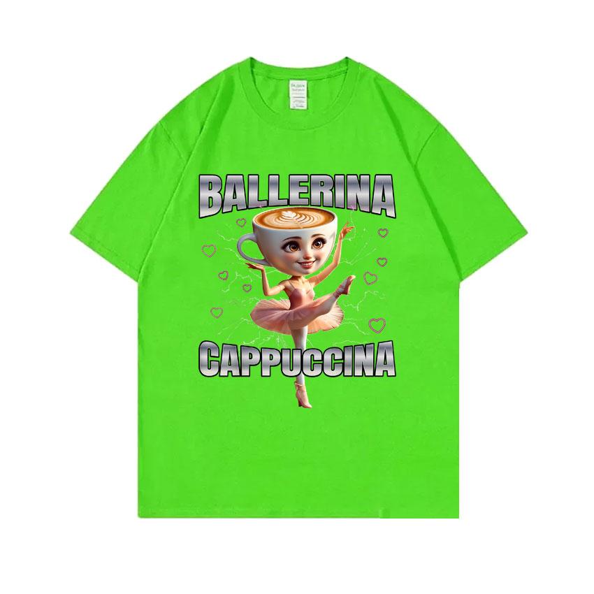 Итальянский маразм Балерина Капучино Смешная футболка Мужская Женская Повседневная Оверсайз Короткий рукав Унисекс Юмор Мода Уличная одежда 4XL
Итальянский маразм Балерина Капучино Смешная футболка Мужская Женская Повседневная Оверсайз Короткий рукав Унисекс Юмор Мода Уличная одежда 4XL