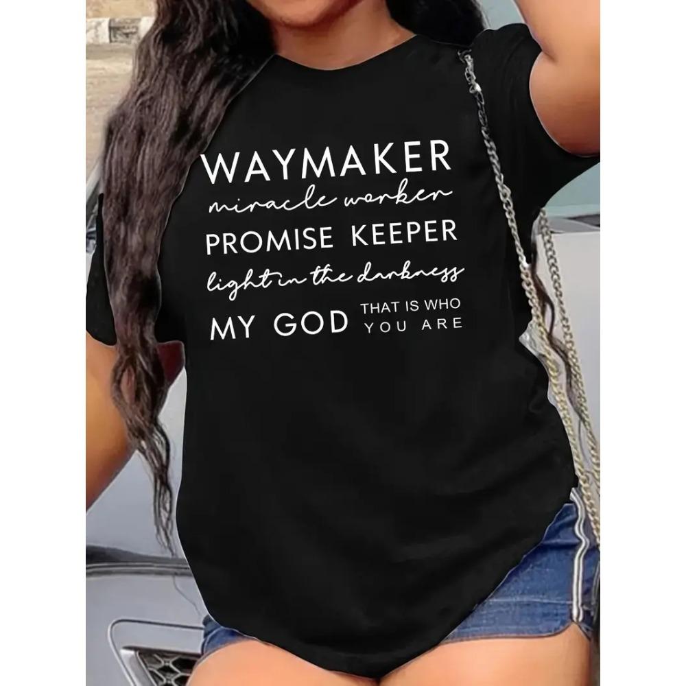 Faith Quote Print Crew Neck Graphic Tshirt Solid Short Sleeve Fashion Loose Tee Womens Tops Oversized T Shirt 4XL
Faith Quote Print Crew Neck Graphic Tshirt Solid Short Sleeve Fashion Loose Tee Womens Tops Oversized T Shirt 4XL