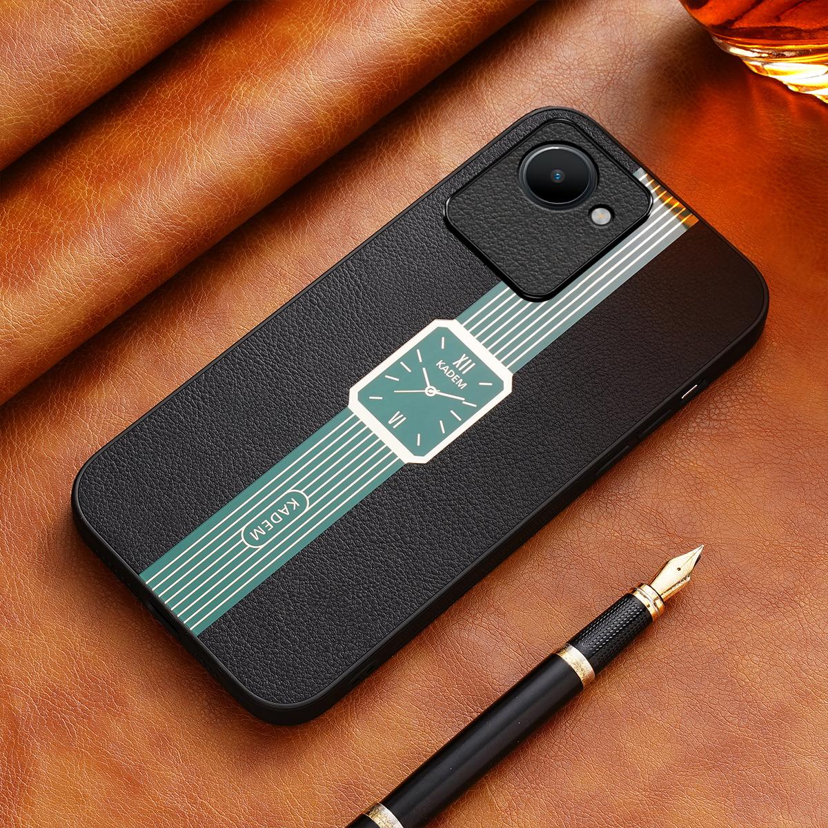 KADEM For Realme C30 4G Cell Phone Case PU Leather+TPU+Acrylic Electroplated Shockproof Cover Green
KADEM For Realme C30 4G Cell Phone Case PU Leather+TPU+Acrylic Electroplated Shockproof Cover Green