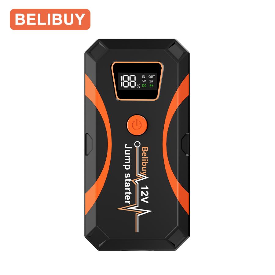 Пусковое устройство для автомобиля 2000А, Power Bank и аварийный светодиодный фонарь для всех дизельных/бензиновых автомобилей 12В с цифровым дисплеем
Пусковое устройство для автомобиля 2000А, Power Bank и аварийный светодиодный фонарь для всех дизельных/бензиновых автомобилей 12В с цифровым дисплеем