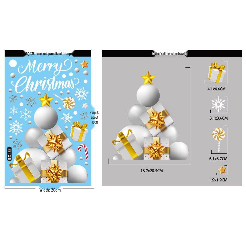 Christmas Static Clings: White Santa, Tree, Snowman, Snowflake, Reindeer Window Decals
Christmas Static Clings: White Santa, Tree, Snowman, Snowflake, Reindeer Window Decals