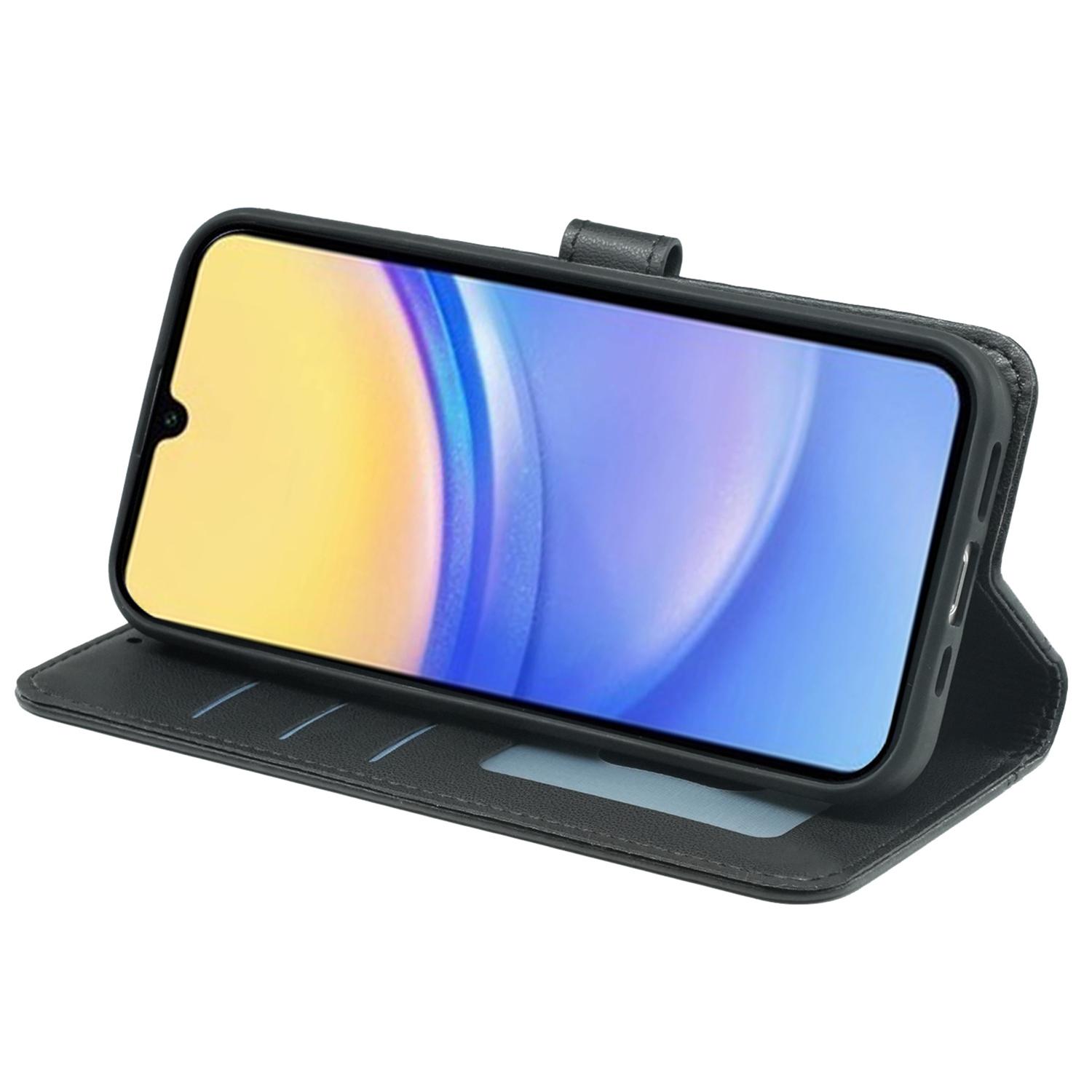 For Samsung Galaxy A36 5G/A56 5G Wallet Case Magnetic Snap Leather Phone Cover with Strap Blue
For Samsung Galaxy A36 5G/A56 5G Wallet Case Magnetic Snap Leather Phone Cover with Strap Blue