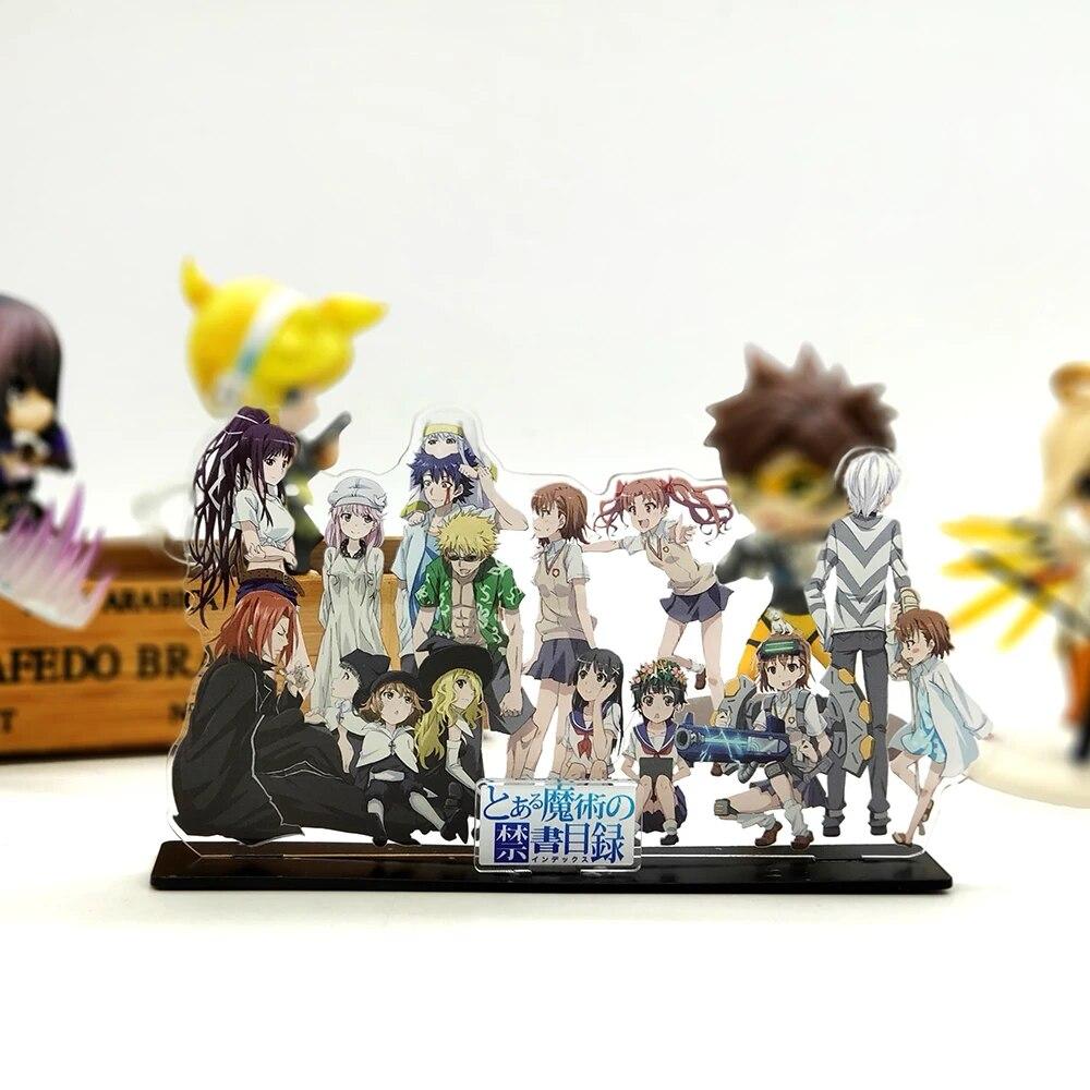 Toaru Majutsu no Index Toaru Kagaku no Railgun семья, акриловая подставка, игрушка-фигурка
Toaru Majutsu no Index Toaru Kagaku no Railgun семья, акриловая подставка, игрушка-фигурка
