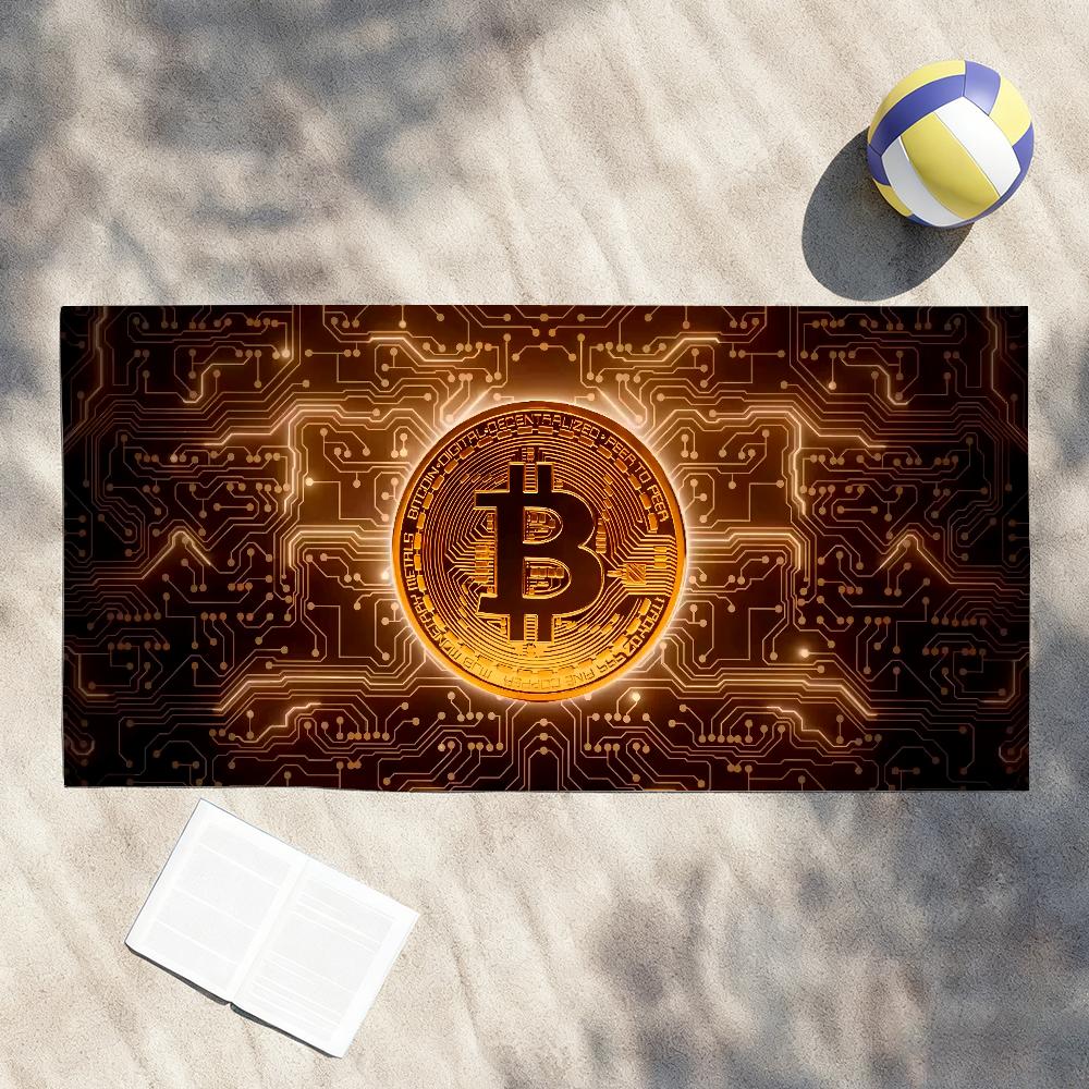 Luxury Bitcoin Fashion Towel Shower Sauna Travel Spa Quick Dry Gym Accessories Soft Large Beach Towels W40*H60(CM)
Luxury Bitcoin Fashion Towel Shower Sauna Travel Spa Quick Dry Gym Accessories Soft Large Beach Towels W40*H60(CM)