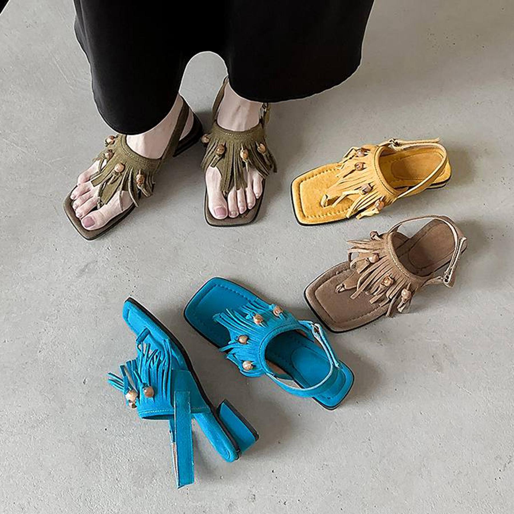 Krazing Pot Cow Suede Nubuck Summer Size 40 Hook Loop Tassel Fringe Low Heels Women Peep Toe Sandals 34 синій
Krazing Pot Cow Suede Nubuck Summer Size 40 Hook Loop Tassel Fringe Low Heels Women Peep Toe Sandals 34 синій