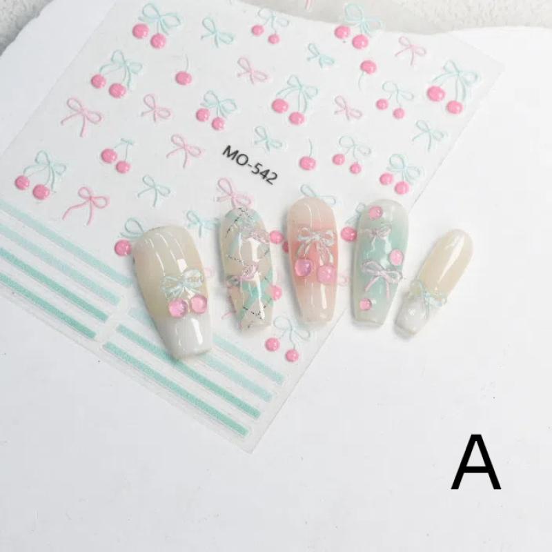 Наклейка для ногтей «Сладкая вишня с бантиком» Ультратонкий самоклеящийся слайдер Летняя наклейка для нейл-арта Украшение DIY Аксессуары для маникюра
Наклейка для ногтей «Сладкая вишня с бантиком» Ультратонкий самоклеящийся слайдер Летняя наклейка для нейл-арта Украшение DIY Аксессуары для маникюра