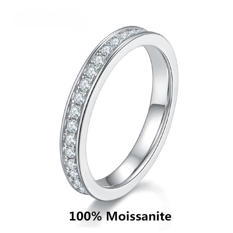 Кольцо из стерлингового серебра 925 пробы с 100% муассанитом Pass Diamond Test для женщин, штабелируемые кольца с сертификатом GRA 0,5 карата
Кольцо из стерлингового серебра 925 пробы с 100% муассанитом Pass Diamond Test для женщин, штабелируемые кольца с сертификатом GRA 0,5 карата