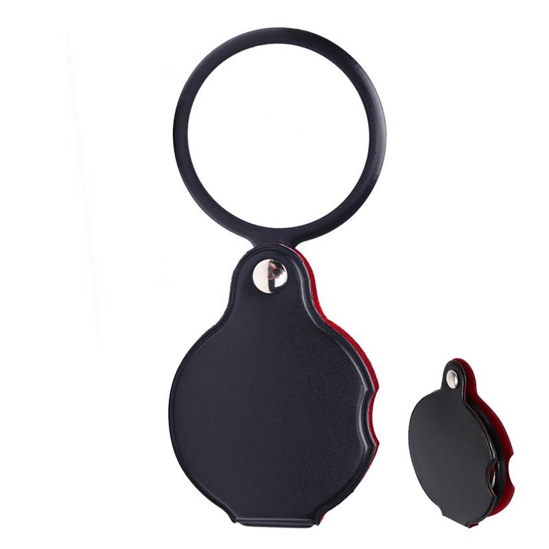 5X Small Magnifying Glass Mini Pocket Magnifier Folding Magnify Glasses With Rotating Protective Holster For Seniors Reading чорний
5X Small Magnifying Glass Mini Pocket Magnifier Folding Magnify Glasses With Rotating Protective Holster For Seniors Reading чорний