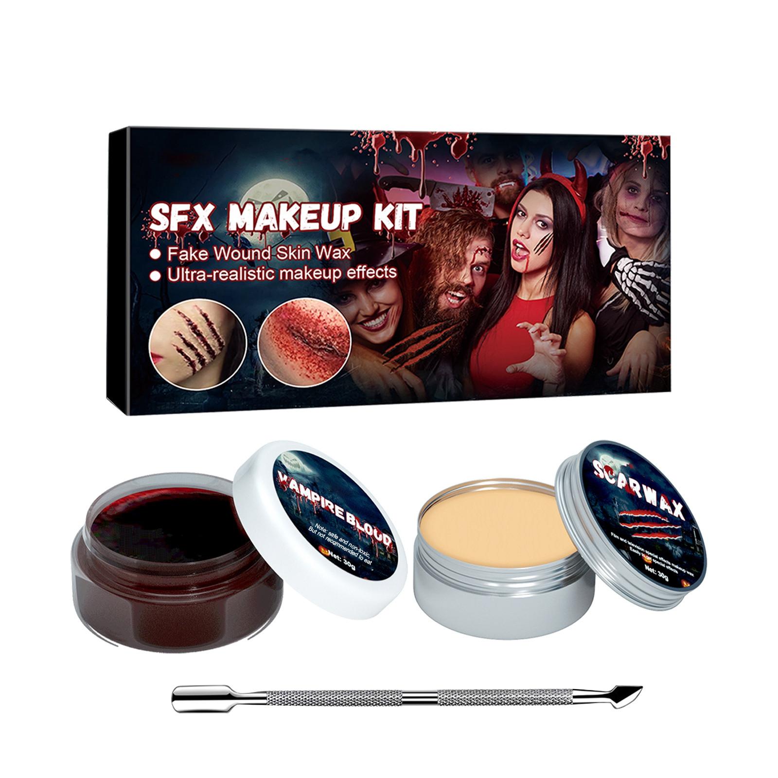 Набор плазменного грима для Хэллоуина, реквизит для макияжа, макияж шрамов, набор для макияжа для вечеринки ужасающей атмосферы. One Size чёрный
Набор плазменного грима для Хэллоуина, реквизит для макияжа, макияж шрамов, набор для макияжа для вечеринки ужасающей атмосферы. One Size чёрный