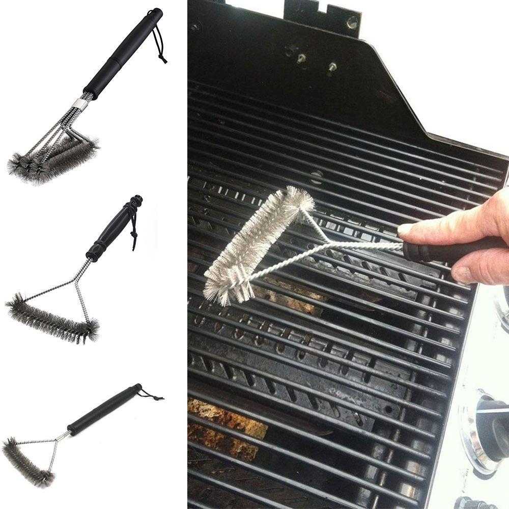 Long Handle Barbecue Cleaning Brush Triangle Grill Cleaning Steel Brush Cooking Tool Kitchen
Long Handle Barbecue Cleaning Brush Triangle Grill Cleaning Steel Brush Cooking Tool Kitchen