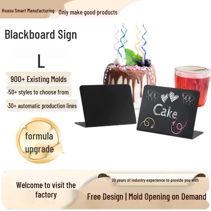 Erasable Hand-Painted Blackboard Sign for Cake Shop Display Cloth
Erasable Hand-Painted Blackboard Sign for Cake Shop Display Cloth