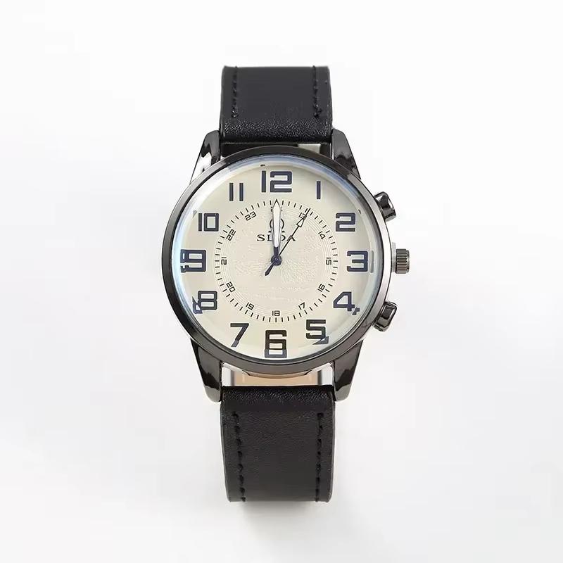 Exquisite Male Pu Leather Big DIal Quartz Wristwatch Business Gentle Men s Leisure Watch Elegant Relogio Masculino Fashion Gift черный белый
Exquisite Male Pu Leather Big DIal Quartz Wristwatch Business Gentle Men s Leisure Watch Elegant Relogio Masculino Fashion Gift черный белый