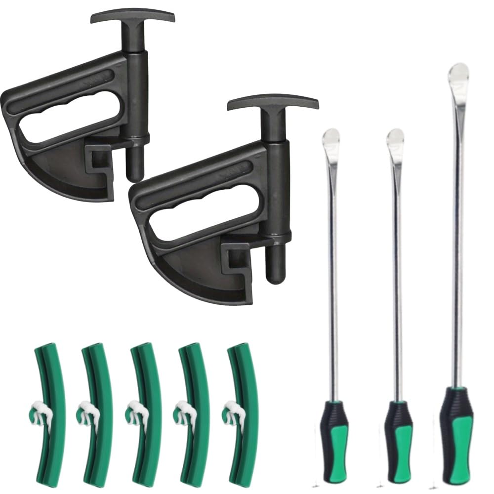CTRUILA Tire Lever, Tire Changer, Rim Protector, Bead Helper, Tire Changer Repair Kit for Motorcycles, Cars, and Automobiles
CTRUILA Tire Lever, Tire Changer, Rim Protector, Bead Helper, Tire Changer Repair Kit for Motorcycles, Cars, and Automobiles