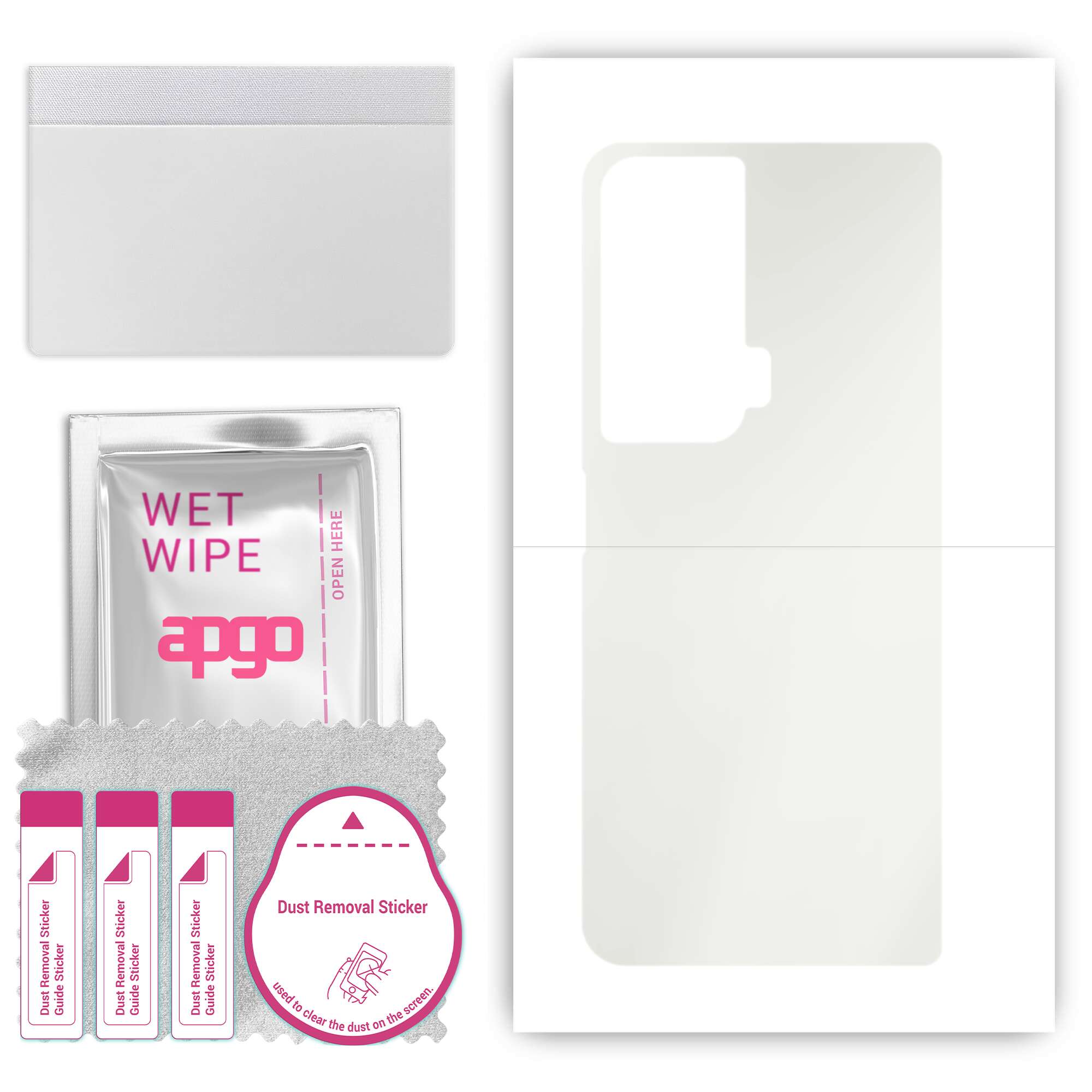 apgo MATTE Protective Skin Sticker for the back compatible with Honor Magic VS Ultimate, Wrap Film, Hydrogel Film, Flexible, Soft TPU with positioning
apgo MATTE Protective Skin Sticker for the back compatible with Honor Magic VS Ultimate, Wrap Film, Hydrogel Film, Flexible, Soft TPU with positioning