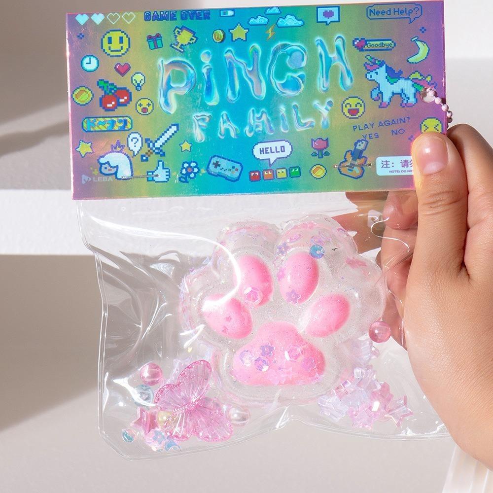 Slow Rebound Stress Relief Toy Blingbling Sensory Toy Cute Pinch Toy Gift Fushcia
Slow Rebound Stress Relief Toy Blingbling Sensory Toy Cute Pinch Toy Gift Fushcia