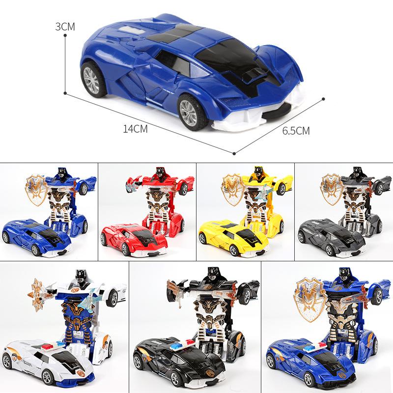 Children s Collision Deformation Car Toy Boy Inertial Collision One-button Deformation Car
Children s Collision Deformation Car Toy Boy Inertial Collision One-button Deformation Car