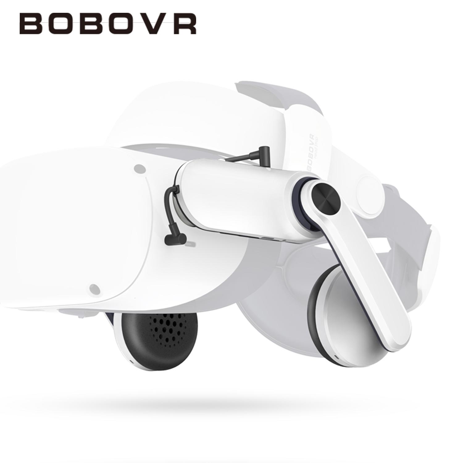 Наушники BOBOVR A2, совместимые со встроенным усилителем мощности Quest2, 4 звуковыми режимами, дизайн с двойными магнитными наушниками
Наушники BOBOVR A2, совместимые со встроенным усилителем мощности Quest2, 4 звуковыми режимами, дизайн с двойными магнитными наушниками