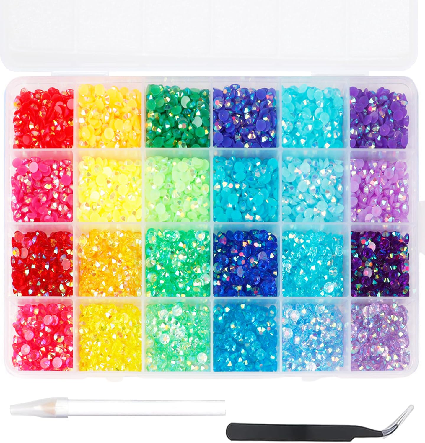 24 000 страз для ногтей, стразы, BetterJonny, 24 цвета, стразы для ногтей, стекло, детали для декора ногтей, детали для рукоделия, детали для DIY-дизайна ногтей, украсьте свои ногти (3mm)
24 000 страз для ногтей, стразы, BetterJonny, 24 цвета, стразы для ногтей, стекло, детали для декора ногтей, детали для рукоделия, детали для DIY-дизайна ногтей, украсьте свои ногти (3mm)