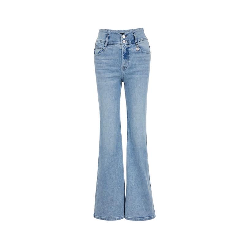 VEROMODA Women s High-Waisted Flare Jeans with Heart Charm L
VEROMODA Women s High-Waisted Flare Jeans with Heart Charm L