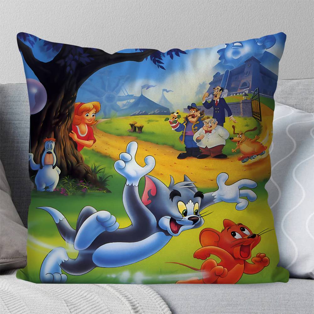 Cartoon T-Tom And J-Jerry Pillow Case Square Pillow Bedroom Sofa Leisure Comfort Cushion Car Living Room Home Decoration 18x18Inch
Cartoon T-Tom And J-Jerry Pillow Case Square Pillow Bedroom Sofa Leisure Comfort Cushion Car Living Room Home Decoration 18x18Inch