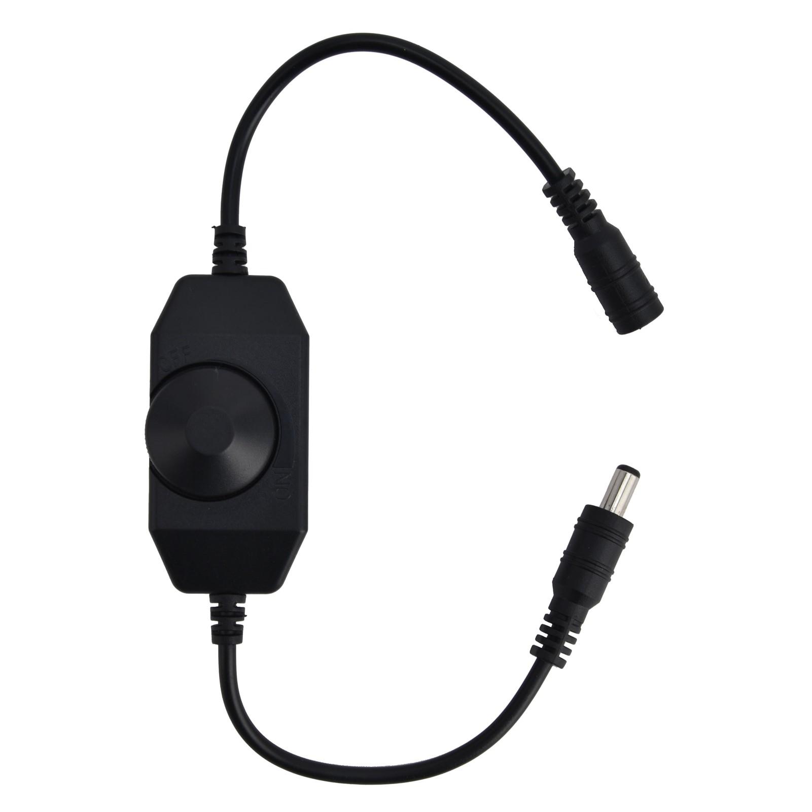 LED Strip Lights Dimmer Easy to Use Stepless Dimming Durable LED Rope Light Dimmer Switch
LED Strip Lights Dimmer Easy to Use Stepless Dimming Durable LED Rope Light Dimmer Switch