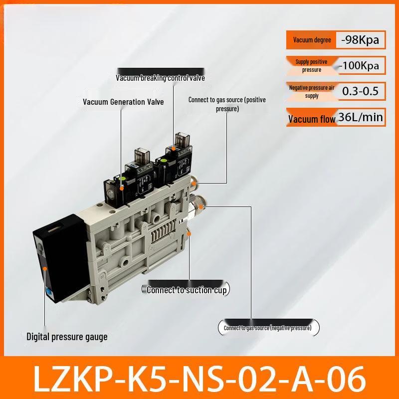 Yunduo LZKP Series Multi-stage Vacuum Solenoid Valve
Yunduo LZKP Series Multi-stage Vacuum Solenoid Valve