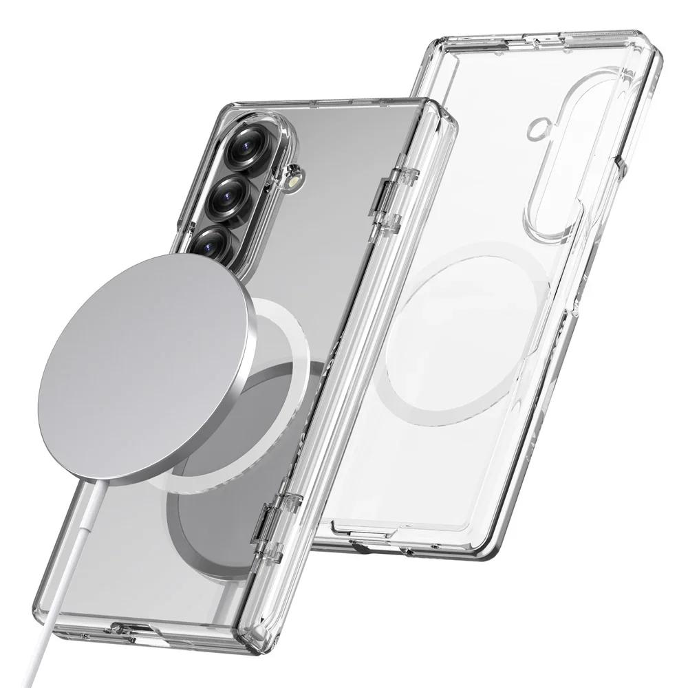 Magnetic Phone Case for Samsung Galaxy Z Fold 7 with Magsafe Wireless Charging and Screen Hinge Protection Galaxy Z Fold7 чистий
Magnetic Phone Case for Samsung Galaxy Z Fold 7 with Magsafe Wireless Charging and Screen Hinge Protection Galaxy Z Fold7 чистий