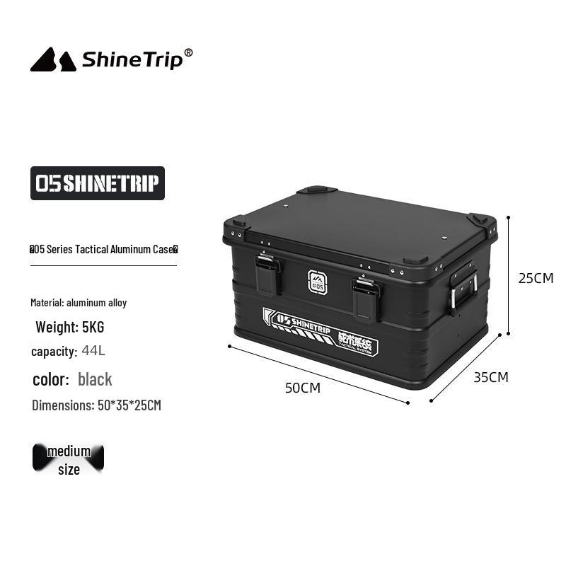 ShineTrip05 Aluminum Multifunctional Tactical Storage Box Set
ShineTrip05 Aluminum Multifunctional Tactical Storage Box Set