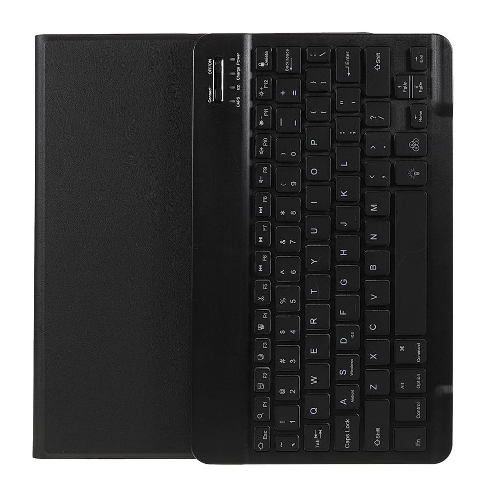 A07BS Ultra Thin Detachable Bluetooth-compatible Keyboard Leather Case with Pen Slot and Backlit for iPad Air/Air 2/Pro 9.7 (2016)/9.7 (2017)/(2018) Black
A07BS Ultra Thin Detachable Bluetooth-compatible Keyboard Leather Case with Pen Slot and Backlit for iPad Air/Air 2/Pro 9.7 (2016)/9.7 (2017)/(2018) Black