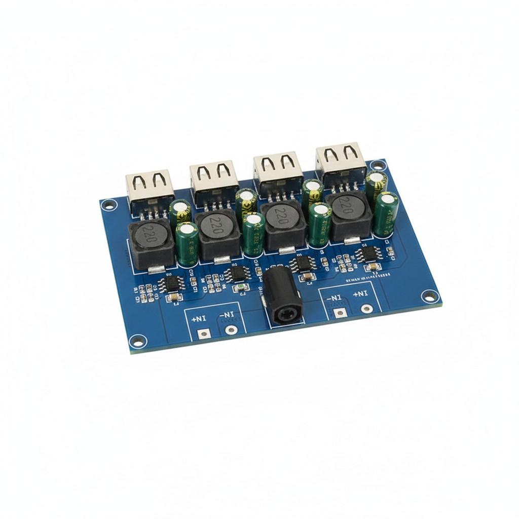 IP6505 Four-Channel QC Fast Charge Module QC3.0 2.0 Huawei FCP 10*10*2 білий
IP6505 Four-Channel QC Fast Charge Module QC3.0 2.0 Huawei FCP 10*10*2 білий