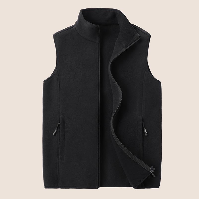 Men s Plus Size Double-Sided Fleece Vest - Stand-up Collar, Loose Fit, for Autumn and Winter 6XL
Men s Plus Size Double-Sided Fleece Vest - Stand-up Collar, Loose Fit, for Autumn and Winter 6XL