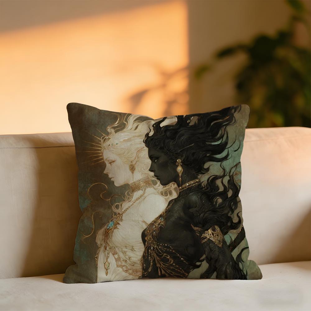 Angels And Demons Cushion Cover Cozy Velvet Throw PillowSoft Warm Cushion For Sofa Bed 30X30cm
Angels And Demons Cushion Cover Cozy Velvet Throw PillowSoft Warm Cushion For Sofa Bed 30X30cm