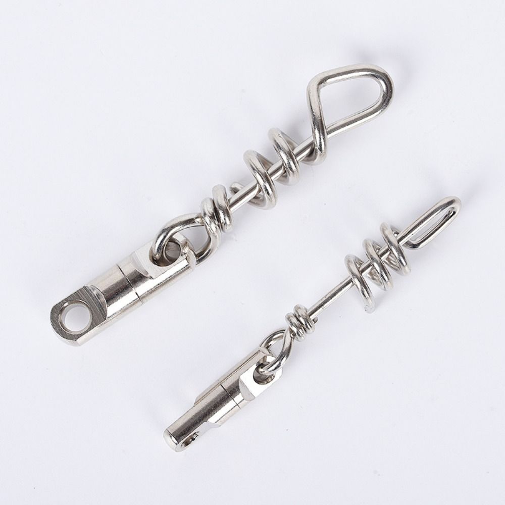 5PCS Silver Fishing Snap Connector Copper Heavy Duty Round Swivels New Bearing Barrel 3.5mm
5PCS Silver Fishing Snap Connector Copper Heavy Duty Round Swivels New Bearing Barrel 3.5mm