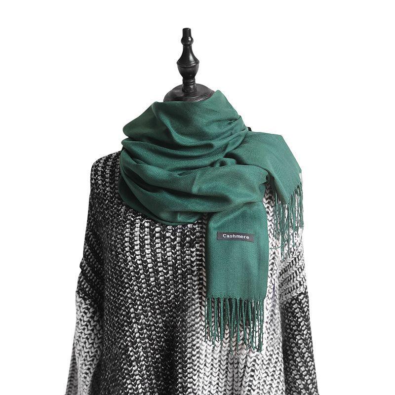 Women s Winter Faux Cashmere Scarf - Stylish, Versatile Neck Shawl for Students, Korean Style, Solid Color 250g Winter
Women s Winter Faux Cashmere Scarf - Stylish, Versatile Neck Shawl for Students, Korean Style, Solid Color 250g Winter