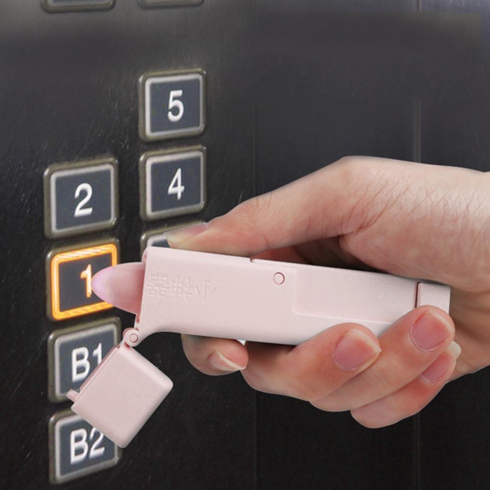 2 Pcs Reusable No-Touch Door Opener Portable EDC Door Opener Contactless Safety Tool Public Spaces рожевий
2 Pcs Reusable No-Touch Door Opener Portable EDC Door Opener Contactless Safety Tool Public Spaces рожевий