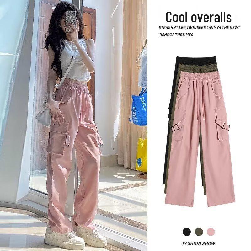 Women s Solid Color Korean Style Loose Cuffed Sweatpants - Spring/Autumn Trendy Wide-Leg Casual Pants S
Women s Solid Color Korean Style Loose Cuffed Sweatpants - Spring/Autumn Trendy Wide-Leg Casual Pants S