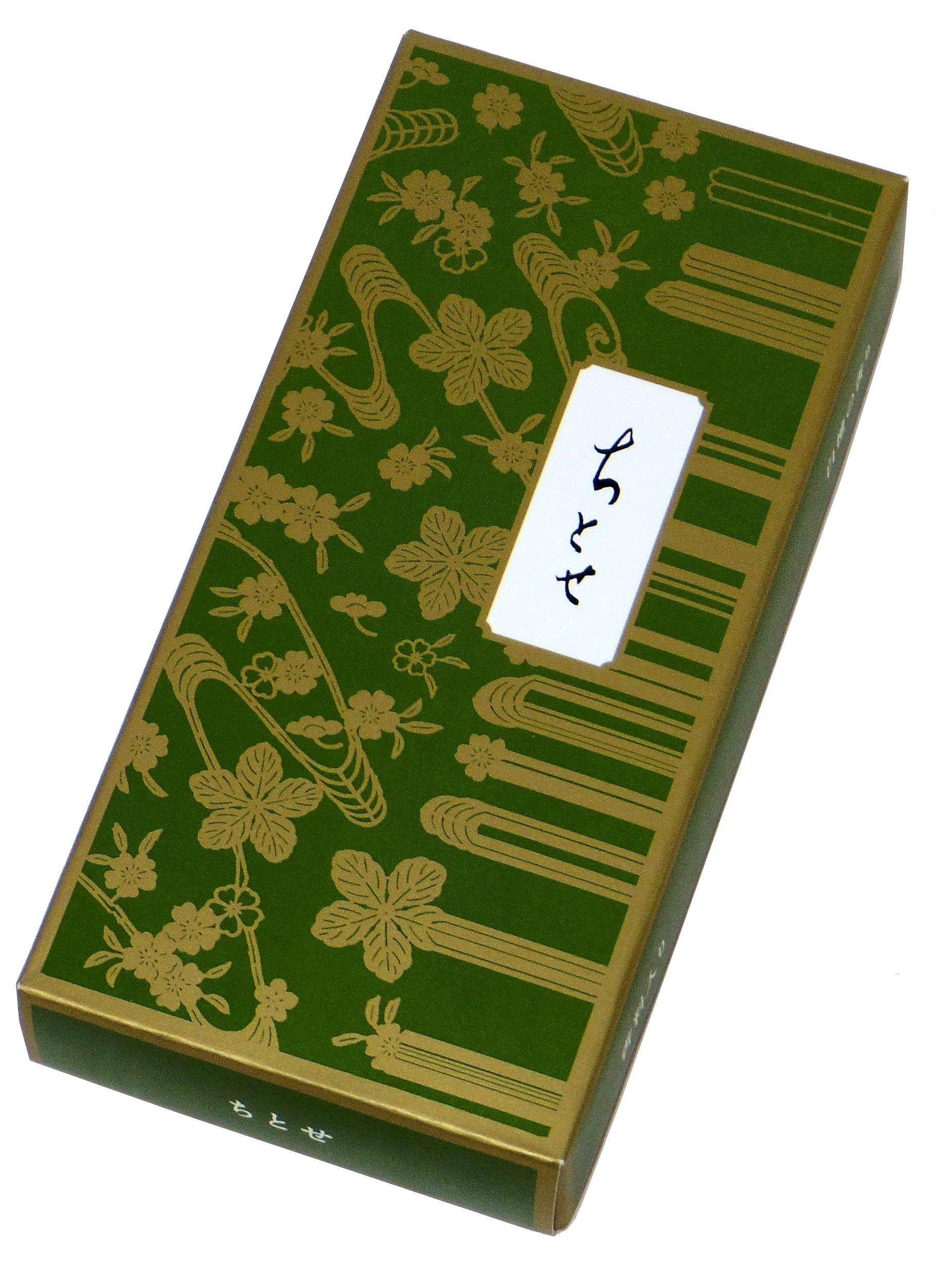 Chitose incense paper loose 14cm Kyukodo s sticks, box, pack, approx. 75g, зелёный
Chitose incense paper loose 14cm Kyukodo s sticks, box, pack, approx. 75g, зелёный