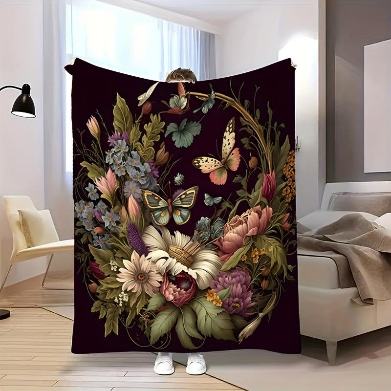 Classical floral basket pattern Flannel printed blanket suitable for all seasons suitable for living room office sofa and travel 75x100cm (30x40inch)
Classical floral basket pattern Flannel printed blanket suitable for all seasons suitable for living room office sofa and travel 75x100cm (30x40inch)