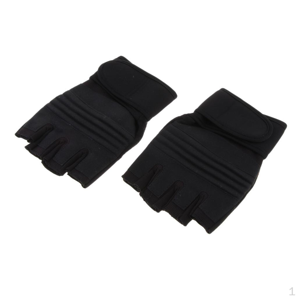 1 Pair Fishing Gloves Half Finger Anti-Slip Shock-absorbing чорний
1 Pair Fishing Gloves Half Finger Anti-Slip Shock-absorbing чорний