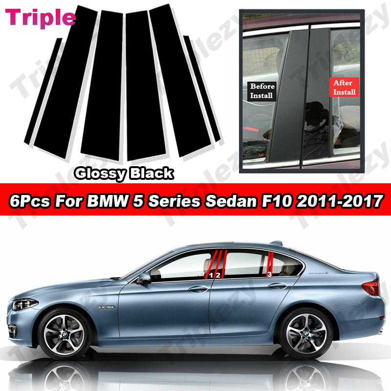 Glossy Black Car Door Center Column Window Middle BC Pillar Post Cover Trim For BMW 5 Series F10 2011-2017 Mirror Effect Sticker чорний
Glossy Black Car Door Center Column Window Middle BC Pillar Post Cover Trim For BMW 5 Series F10 2011-2017 Mirror Effect Sticker чорний