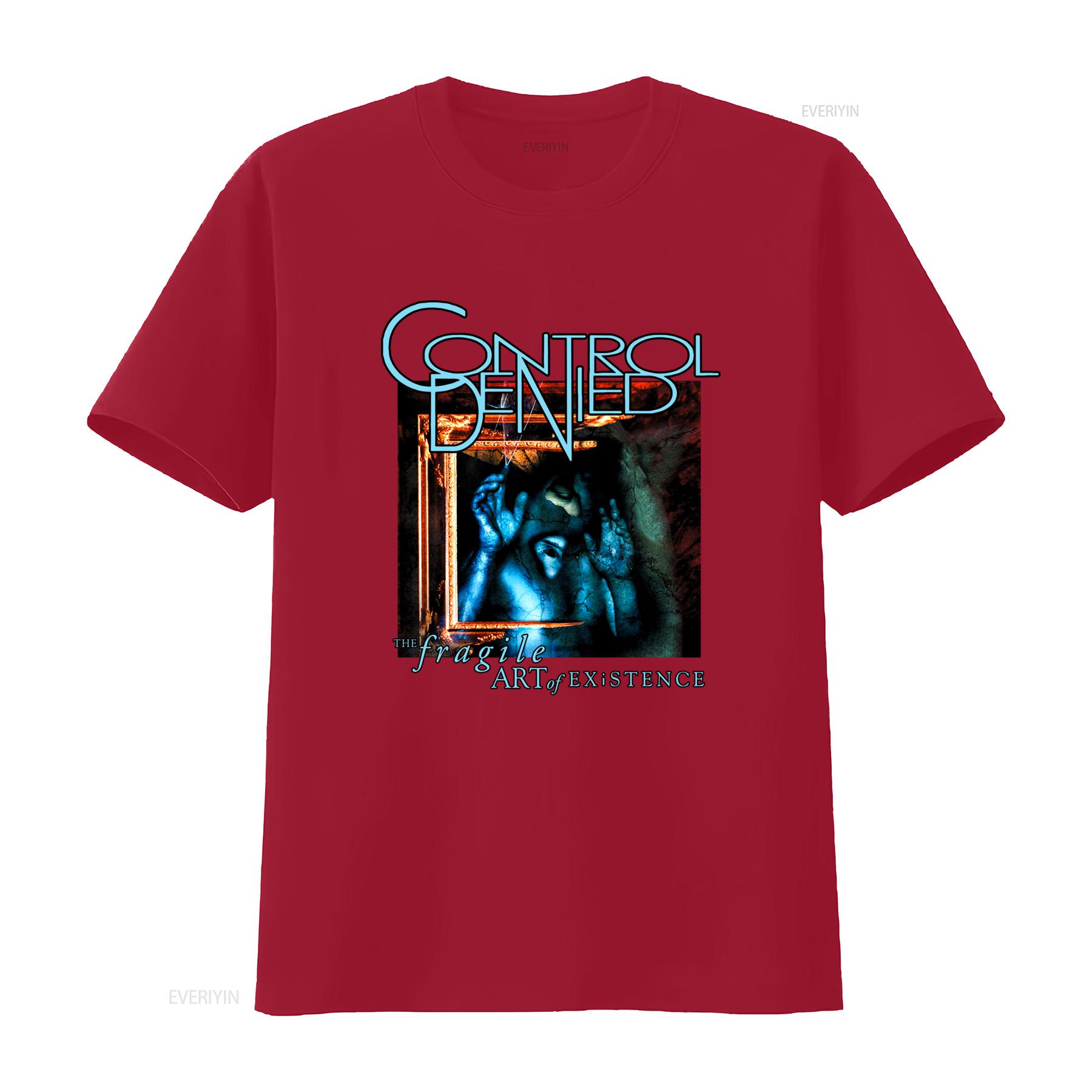 CONTROL DENIED The Fragile Art of Existence T Shirt for Rock Band Fans vintage Washed Unisex homme Breathable Casual Soft S
CONTROL DENIED The Fragile Art of Existence T Shirt for Rock Band Fans vintage Washed Unisex homme Breathable Casual Soft S
