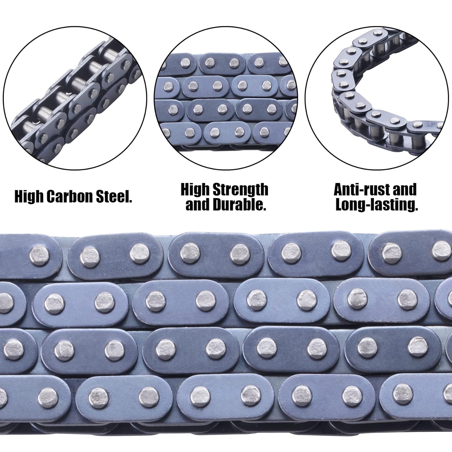 T8F Drive Chain 116 Links + Chain Breaker, fit for 2 Stroke 43cc 47cc 49cc Chopper mini Bikes Coolster Pocket Bike Minimoto Parts 4 Wheeler
T8F Drive Chain 116 Links + Chain Breaker, fit for 2 Stroke 43cc 47cc 49cc Chopper mini Bikes Coolster Pocket Bike Minimoto Parts 4 Wheeler