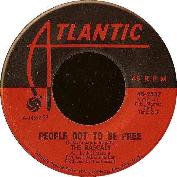 7-дюймовая пластинка RASCALS - People Got To Be Free / My World 452537 Atlantic 1968 US Рок Б/У
7-дюймовая пластинка RASCALS - People Got To Be Free / My World 452537 Atlantic 1968 US Рок Б/У