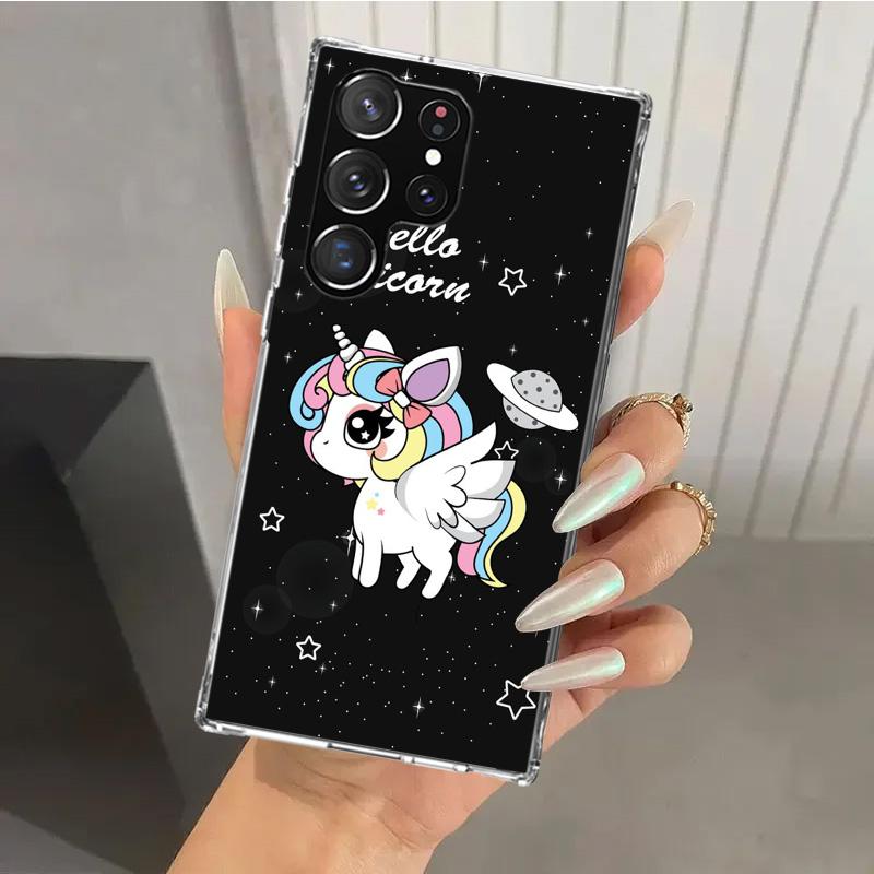 Pink Unicorn Rainbow Phone Case for Samsung Galaxy S25 S24 S23 Ultra S22 S21 Plus S20 FE S10 + S10E S25U Soft Print Shell S24 S2 Samsung S25
Pink Unicorn Rainbow Phone Case for Samsung Galaxy S25 S24 S23 Ultra S22 S21 Plus S20 FE S10 + S10E S25U Soft Print Shell S24 S2 Samsung S25