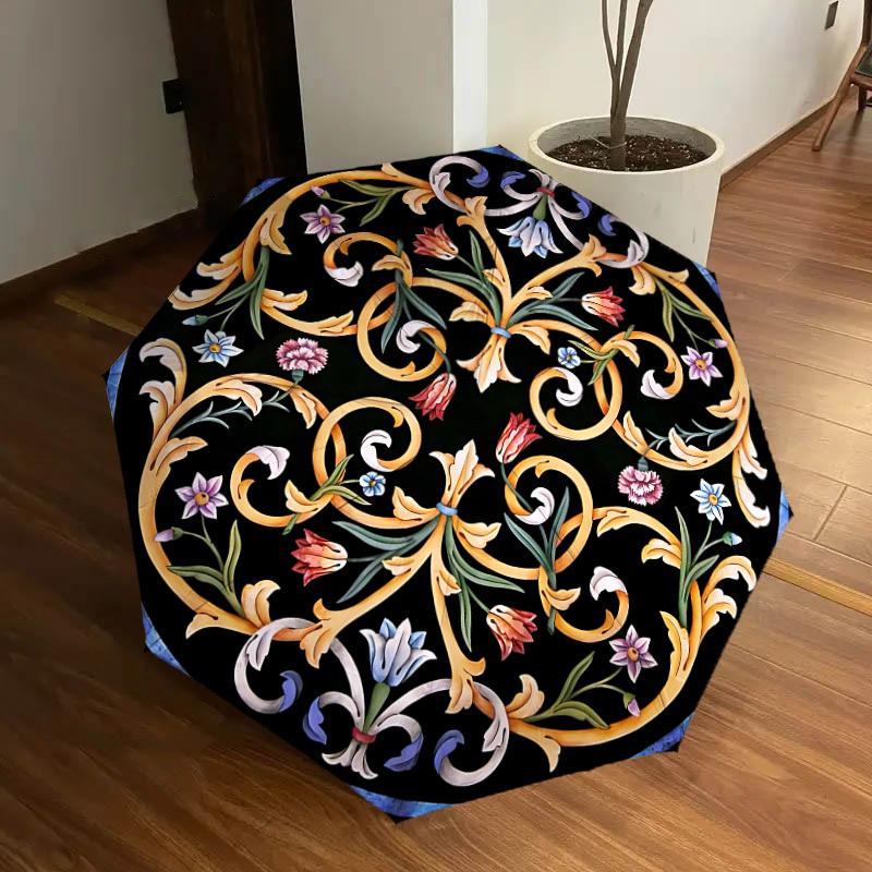 1pc Floral Ornament Automatic Umbrella Durable Iron Frame & Plastic Handle, Gift for Men & Women, Sturdy Construction yy250905126
1pc Floral Ornament Automatic Umbrella Durable Iron Frame & Plastic Handle, Gift for Men & Women, Sturdy Construction yy250905126
