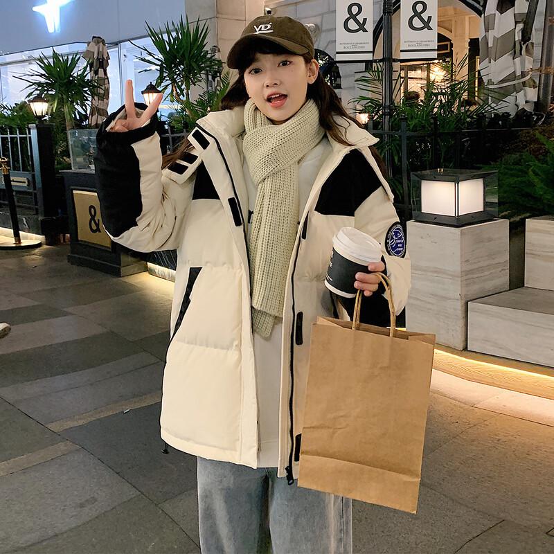 Tangshi Women s 2025 Winter Hooded Spliced Down Jacket M
Tangshi Women s 2025 Winter Hooded Spliced Down Jacket M